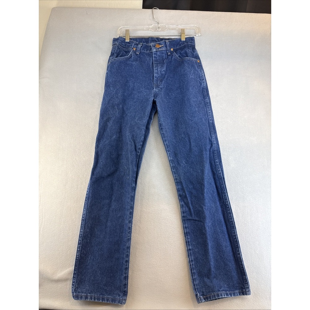 Wrangler Jeans Boys 16 Regular, Cowboy, Indigo‎ Dark Blue, Adjustable Waist